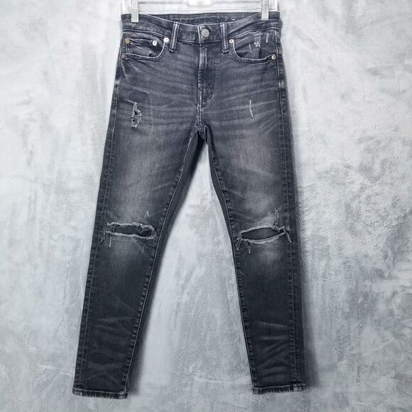 American Eagle Outfitters Other - American eagle Jeans Skinny Mens 28×28 Black Athletic